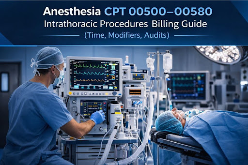Anesthesia CPT 00500–00580 Billing Guide