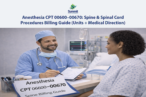 Anesthesia CPT 00600–00670: Spine Billing Guide