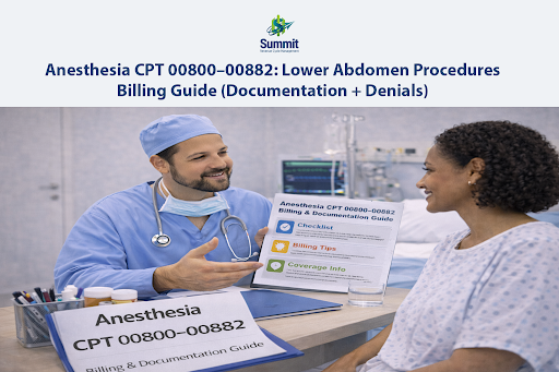 Anesthesia CPT 00800–00882 Billing & Documentation Guide