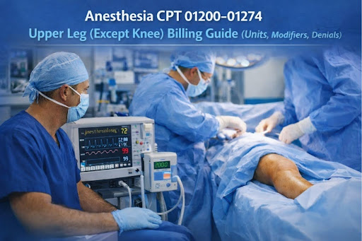Anesthesia CPT 01200–01274 Billing Guide for Upper Leg Procedures