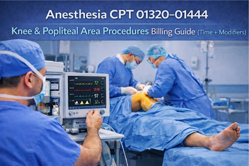 Anesthesia CPT 01320–01444: Billing, Time & Modifiers