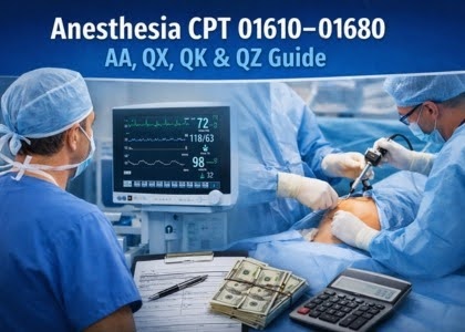 Anesthesia CPT 01610–01680