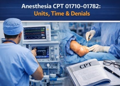 Anesthesia CPT 01710–01782