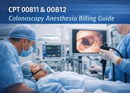 CPT 00811 & 00812 Colonoscopy Anesthesia