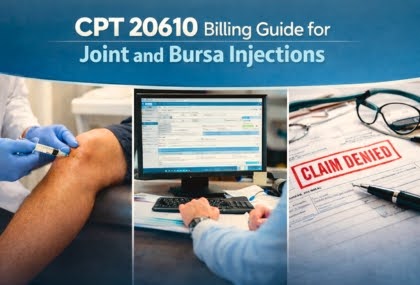 CPT 20610 Billing Guide for Joint and Bursa Injections