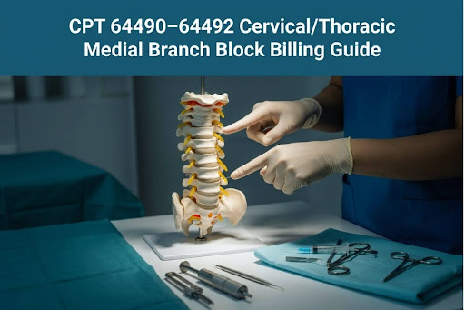 CPT 64490–64492: Cervical/Thoracic MBB Coding & Billing