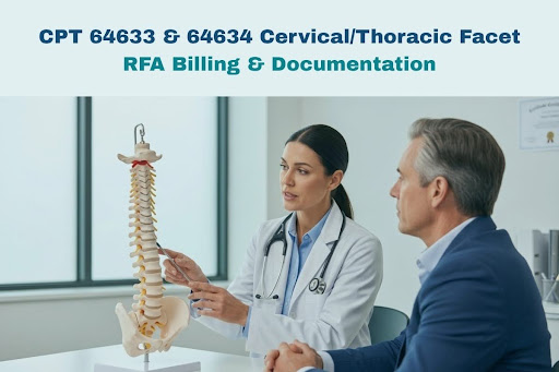 CPT 64633 & 64634: Cervical/Thoracic Facet RFA Billing & Documentation Guide