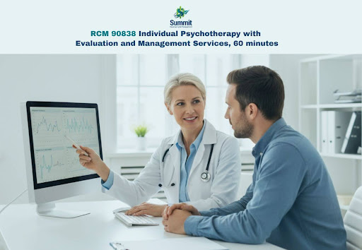 RCM 90838 Guide: Psychotherapy With E/M Services (60 Minutes)
