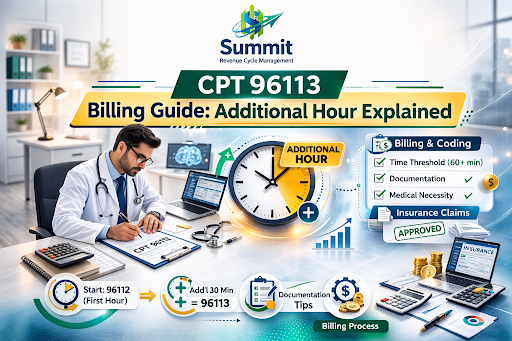 CPT 96113 Billing Guide: Additional Hour Explained