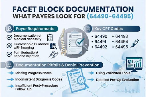 Facet Block Documentation (6449064495): What Payers Look For & How to  Avoid Denials