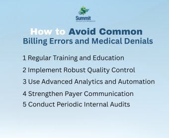 Mistakes Leading to Claim Denials in Medical Billing