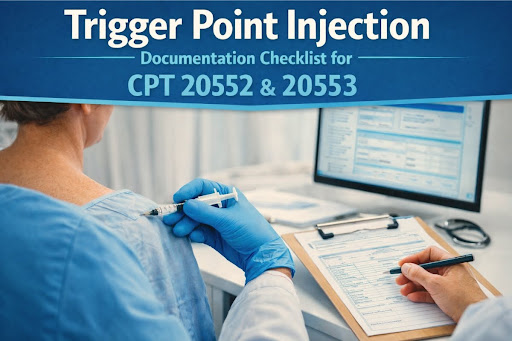 TPI Documentation Checklist For CPT 20552 and  20553